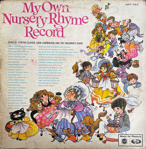 My Own Nursery Rhyme Record