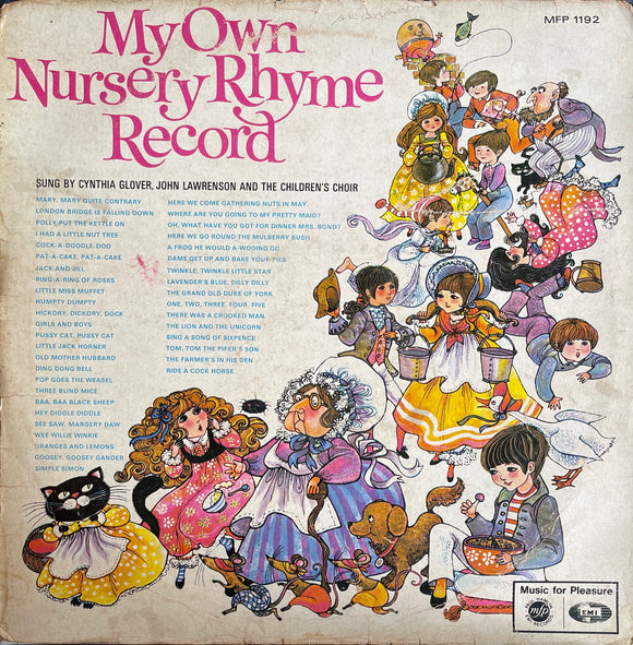 My Own Nursery Rhyme Record