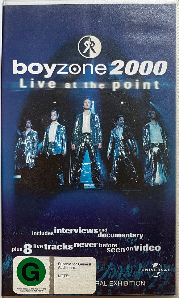 Boyzone 2000 Live At The Point RARE