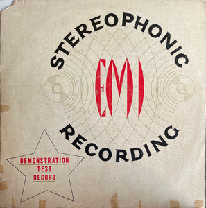 Stereophonic Recording Demo Test Record - RARE