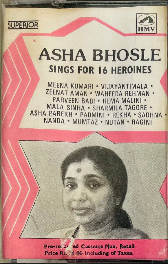 Asha Bhosle Sings For 16 Heroines