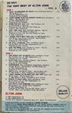The Very Best Of Elton John Vol 2
