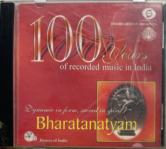 100 Years Of Recorded Music In India Bharatanatyam - VCD