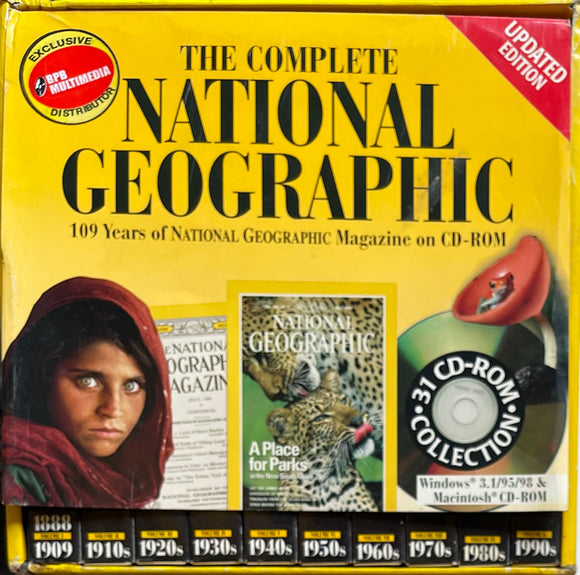 The Complete National Geographic ( Box Of 31 CD-ROM )