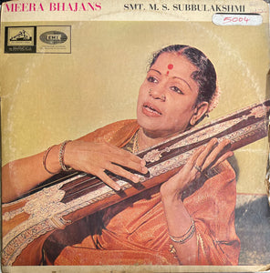 Meera Bhajans M S Subbulakshmi - 12 Inch LP
