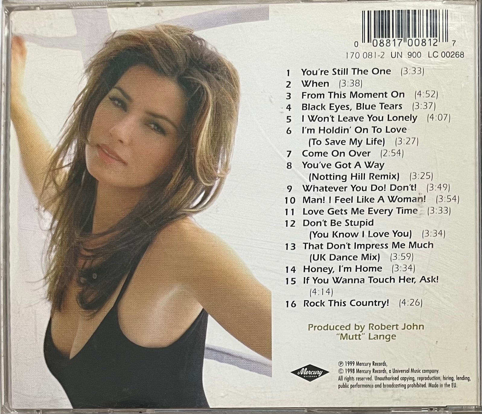 Shania sale Twain Come On Over 2 LP New/Sealed