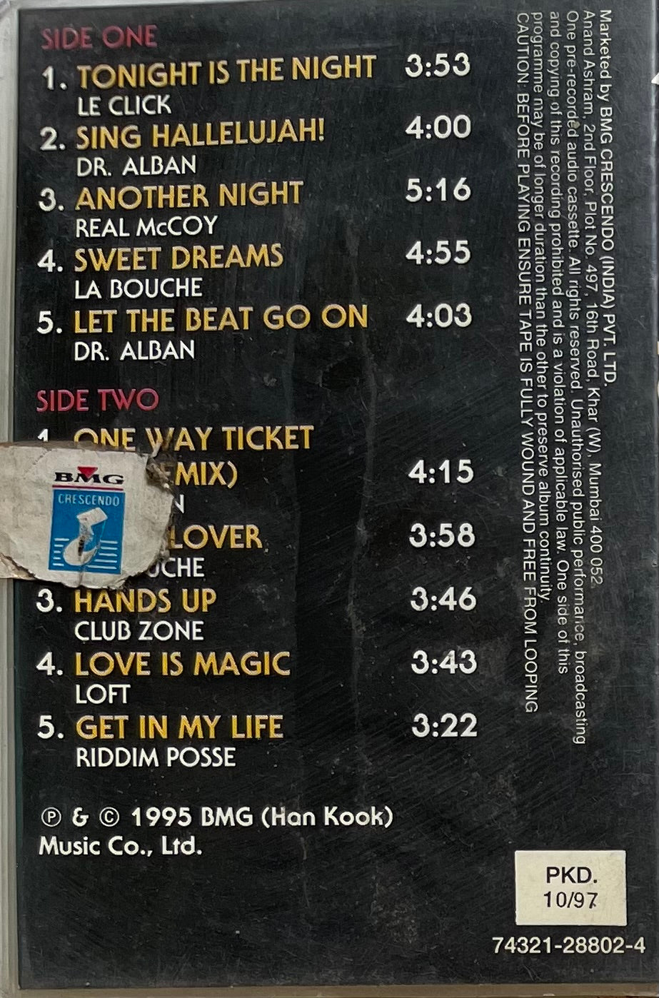 洋楽 DANCE HOUSE CD Single Set Club DJ Dance Music Vol 1 – vintagestore.in