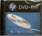 HP DVD-RW - 6 Pack + Sony DVD-R FREE