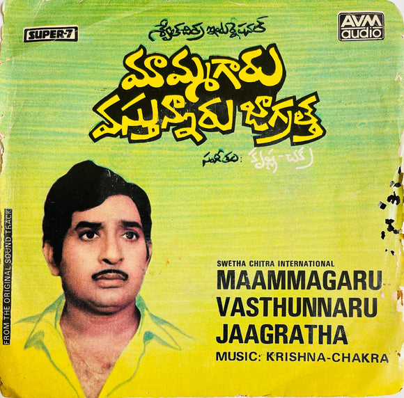 Maammagaru Vasthunnaru Jaagratha - 7 Inch EP