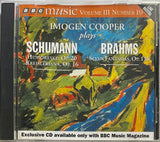 Imogen Cooper Plays Schumann & Brahms