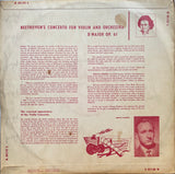 L Van Beethoven Concerto - 12 Inch LP