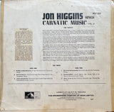 Jon Higgins Sings Carnatic Music - 12 Inch LP