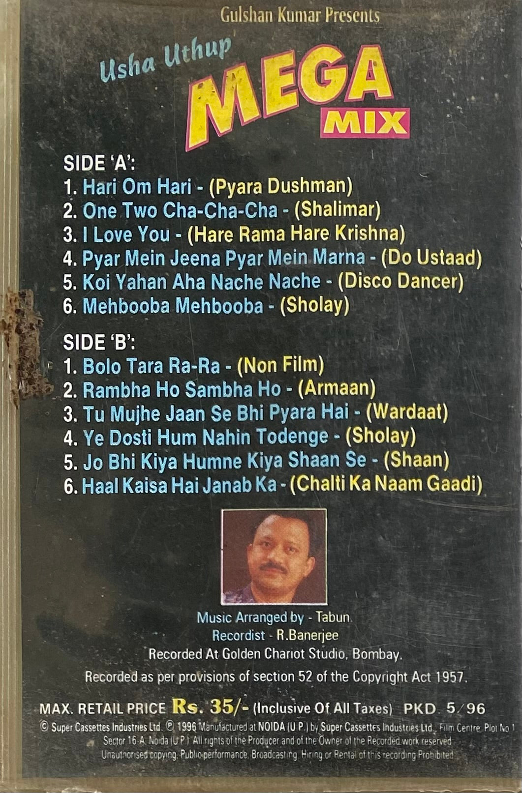 Sandli Song Lyrics Sandli Sandli Tera Naam Suru Ru Sonu Nigam