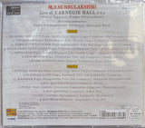 M S Subbu Lakshmi Live At Carnegie Hall 2 CD Pack