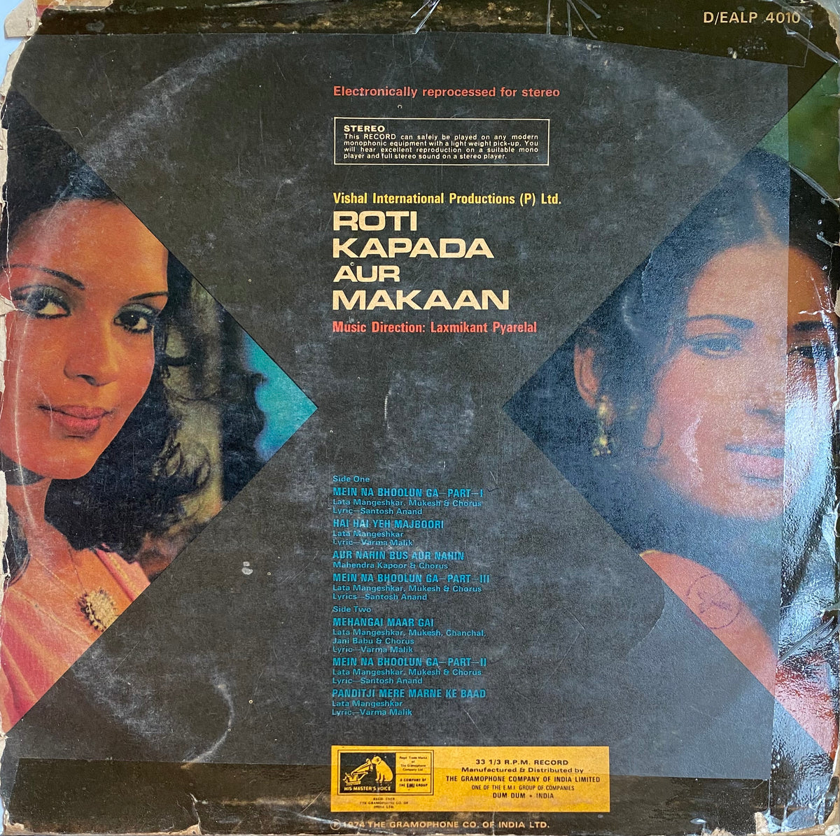 Roti Kapada Aur Makaan - 12 Inch LP – vintagestore.in