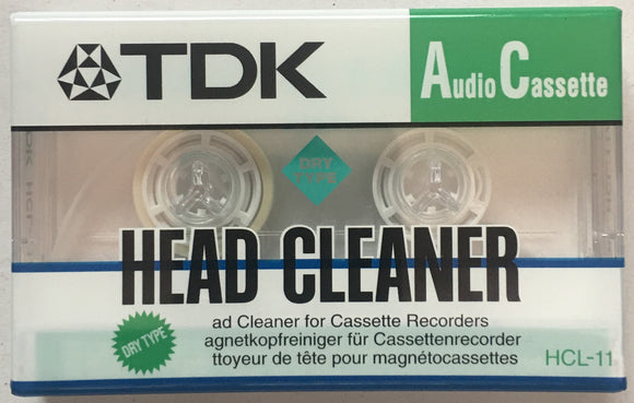 TDK Audio Cassette Head Cleaner
